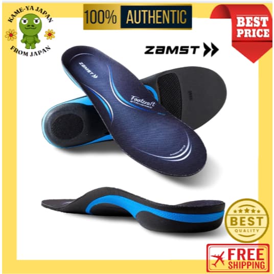 【Envio direto do Japão】Palmilha ZAMST Suporte de Arco Tipo Cushion Footcraft+【Qualidade japonesa】