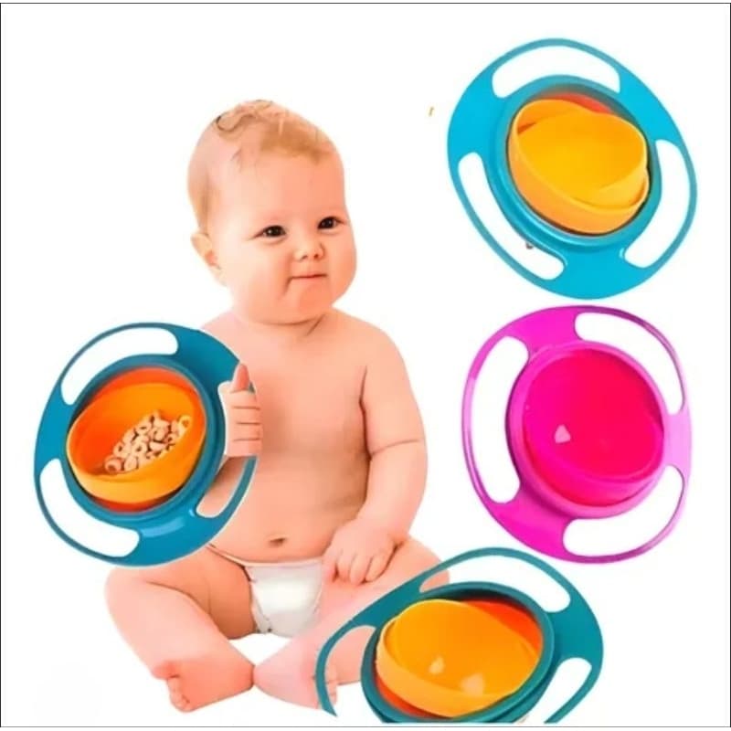 Prato Alimentação Infantil 360°