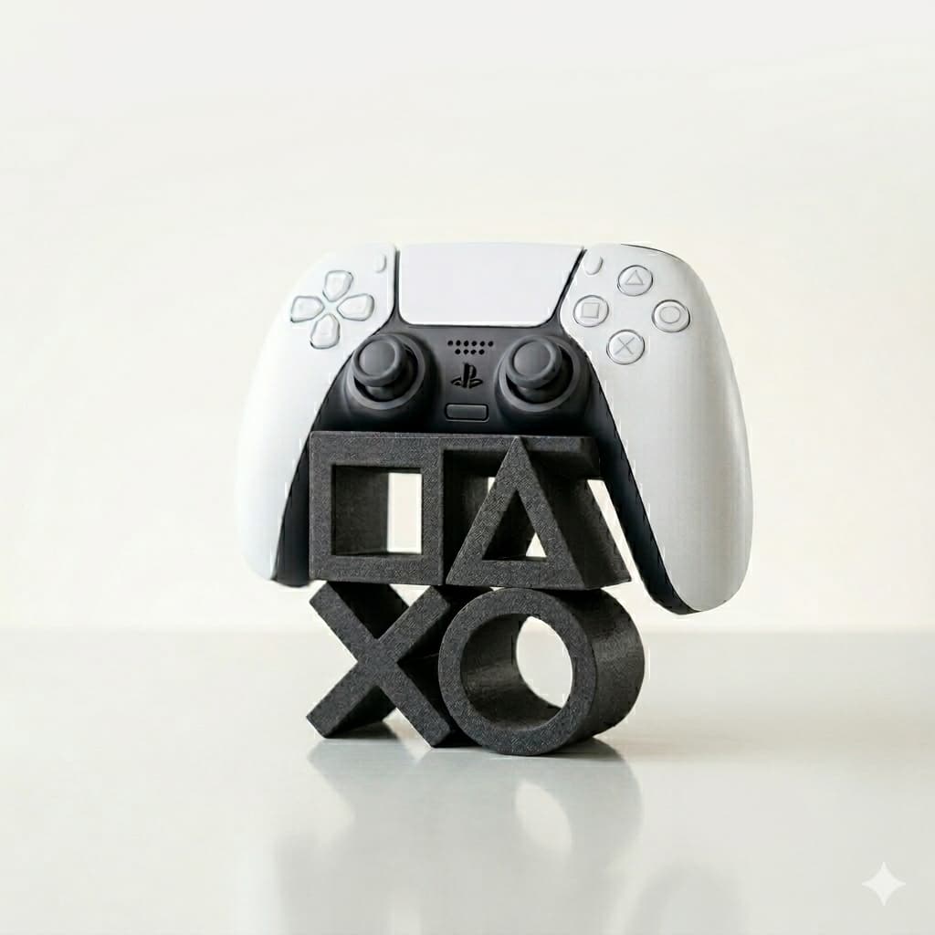 Suporte Controle PS5 Base Joystick PlayStation 5 Porta Controle Gamer Organizador Setup Decoração
