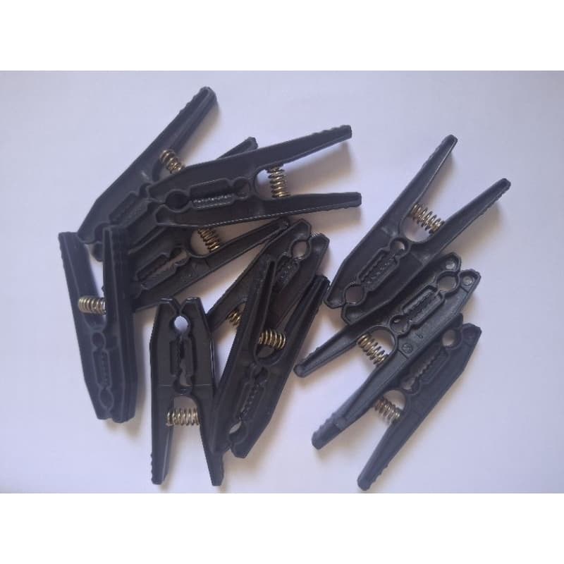 kit 24 Prendedores de Roupa Grande Pregador Roupa Reforçado Plástico