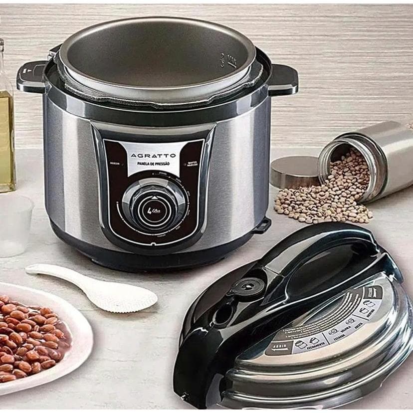 Panela De Pressão Elétrica 4 Litros 800w