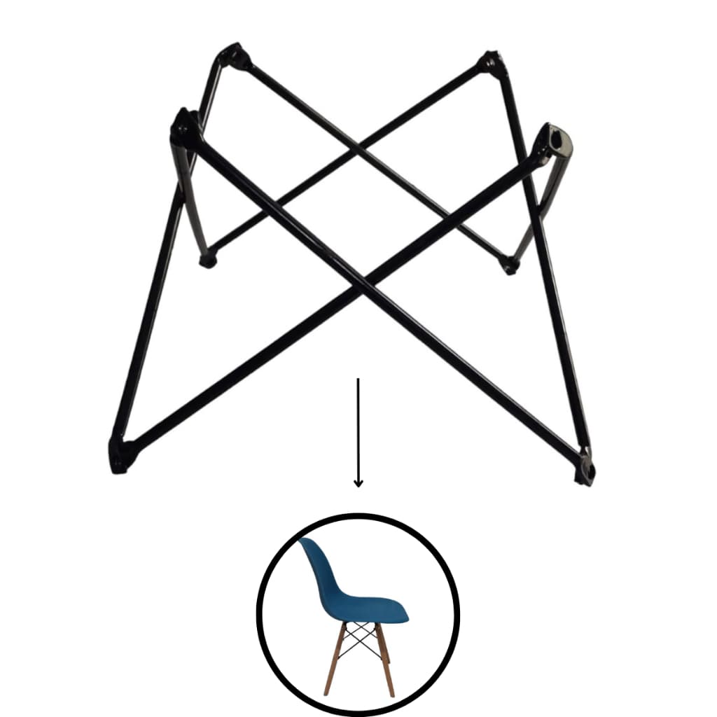 Grade Mais Prafusos e Chapinhas Para Cadeira Eames Com Braço