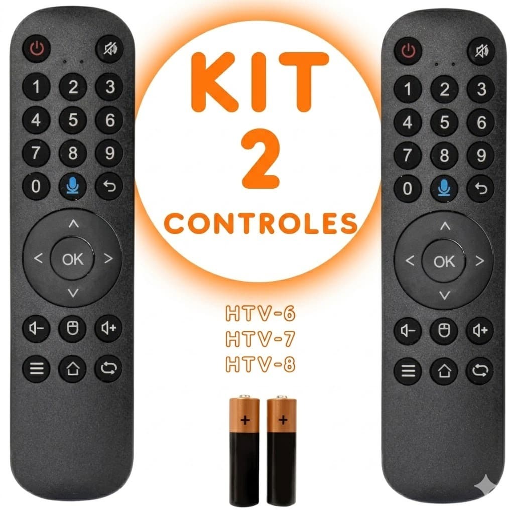 Controle Remoto Novo Smart Tv 6 7 8 9 Testado Envio imediato Sem Comando de Voz