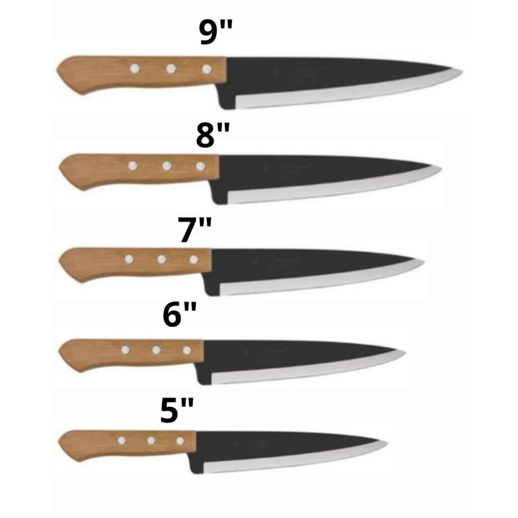 Faca Peixeira Tramontina Aço Carbono – Lâmina 5'", 6", 7", 8" e 9"