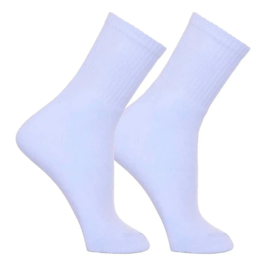 Meias Kit 3 Pares Cano Longo Unissex Algodão Confortável Callshoes