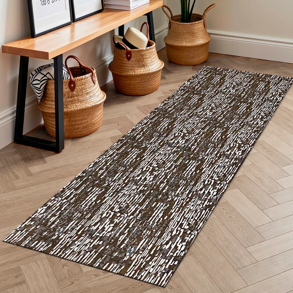 Tapete Passadeira Marrocos 0,65x2,00 Moderno Antiderrapante Decorativo Corredor Quarto