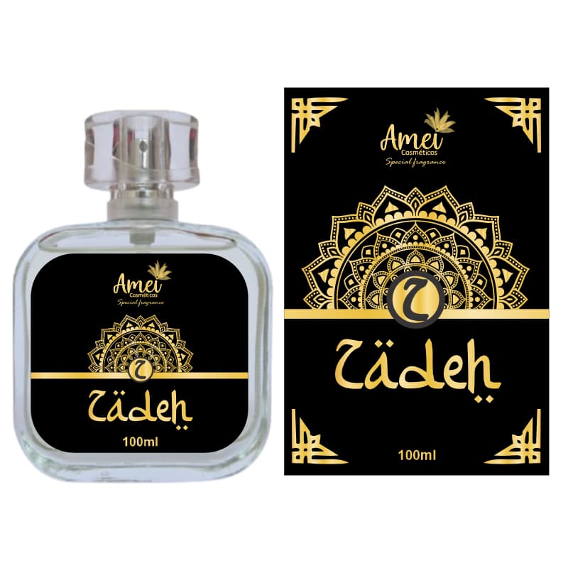 Perfume Masculino Árabe Amei Cosméticos Zadeh Alta Fixação 33% de Essência - Asad