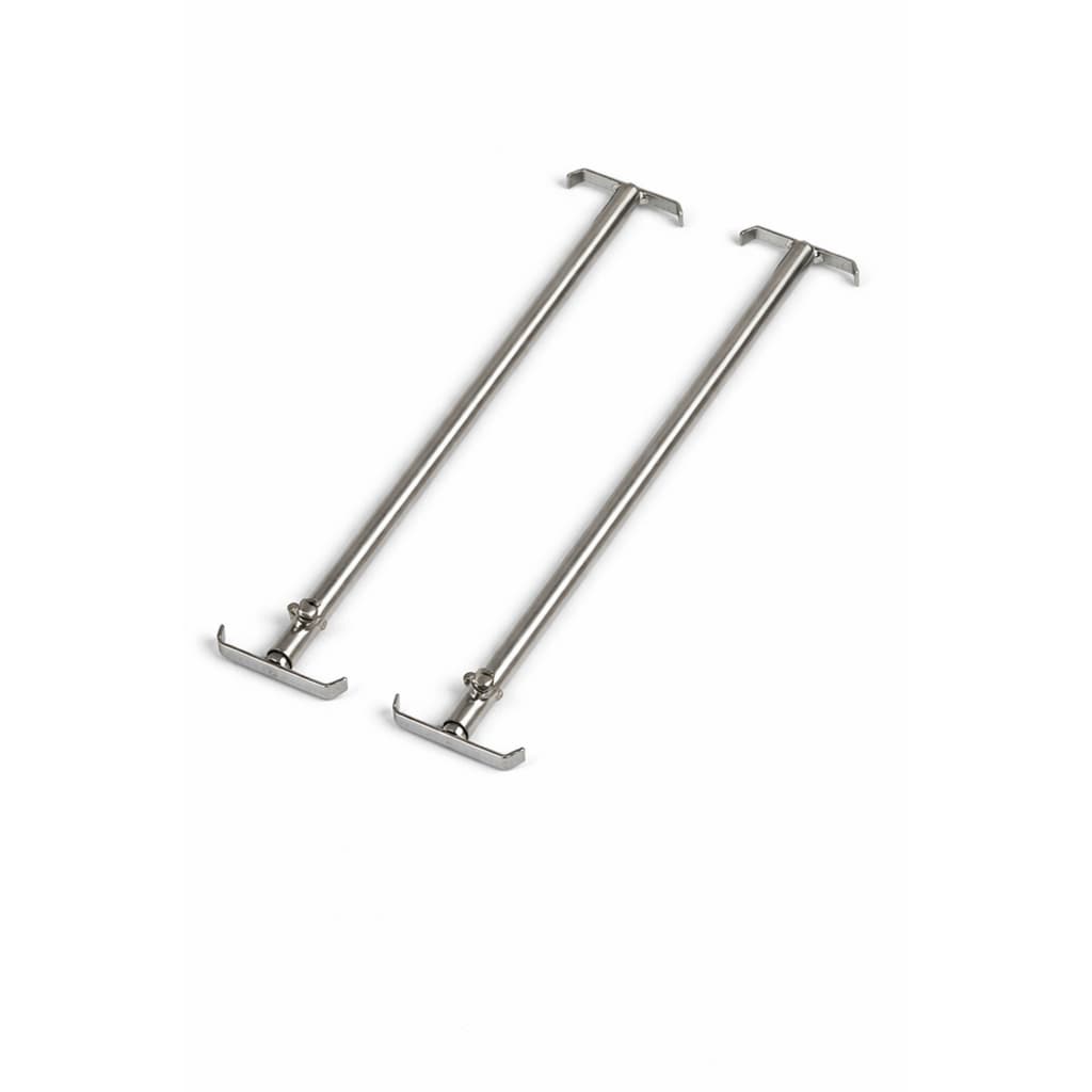 Par Suporte Churrasqueira de Alvenaria Regulável Pequeno 75cm