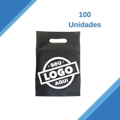 Kit 100 Lixo Car Personalizado 18x28 TNT 45g Lixeira para Carro