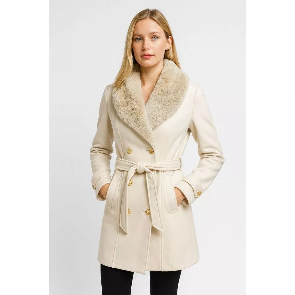 Casaco Lã batida Feminino quentinho importado Promoção pelo removivel forro peluciada por dentro MODELO CURTO/LONGO