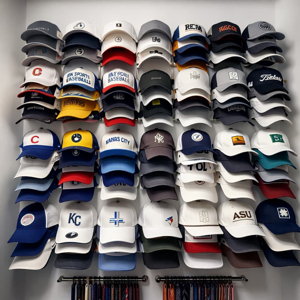 Suporte Organizador de Bonés de Parede – Porta Bonés Vertical Compacto