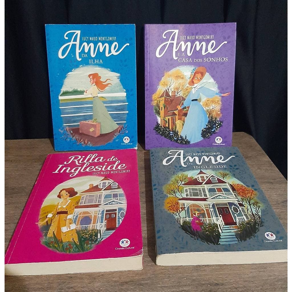 Livros Lucy Maud Monigomery Kit c/4 - Ciranda Cultural - Rilla de Ingleside