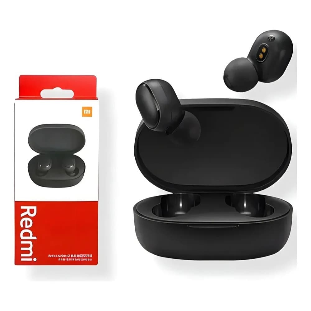 Fone Bluetooth TWS Tipo Xiaomi Redmi AirDots 2 | Display Digital 100% + Bateria Duradoura