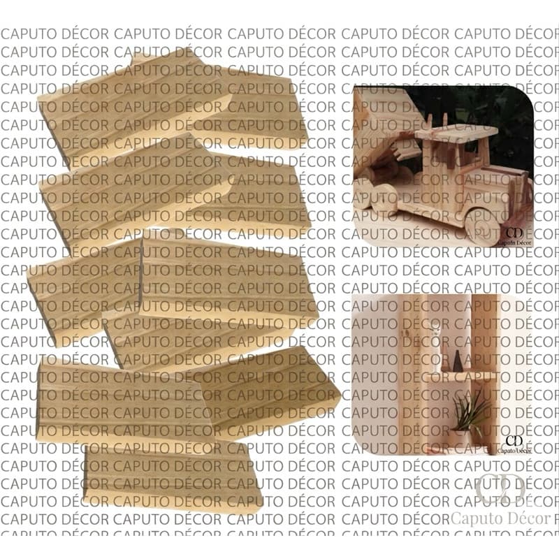 Kit Ripas para artesanato Réguas para  Ceramistas 1cm x 4cm x 10/15/20cm