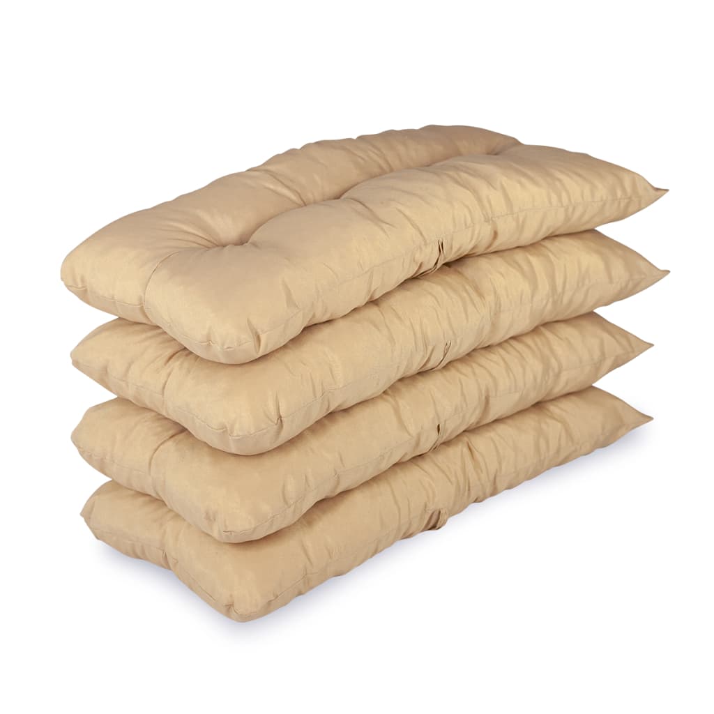 Kit 04 Almofadas 95x45cm Ideal Para Poltronas Cadeiras De Jardim Varanda Sacada Conforto Para o Lar