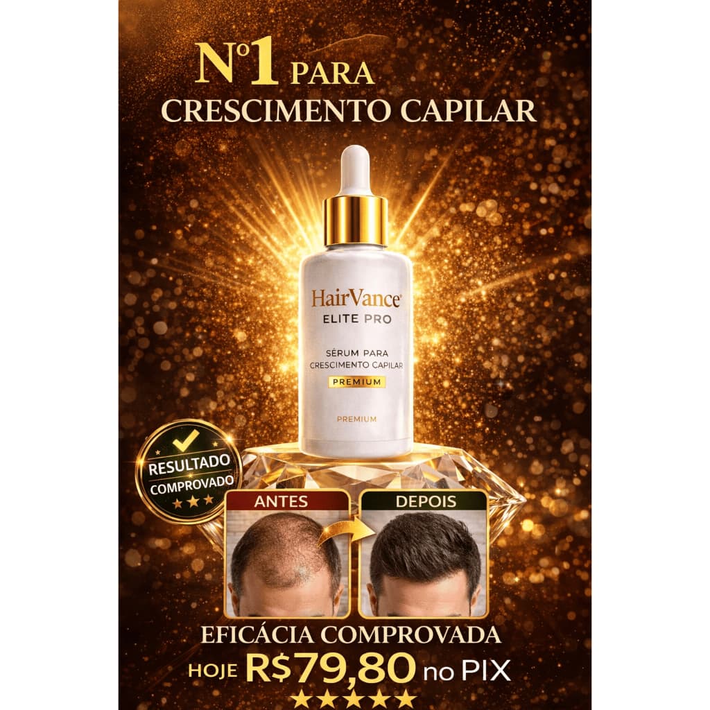Minoxidil ou Natural? Sérum com Biotina para Crescimento Capilar e Redução da Queda