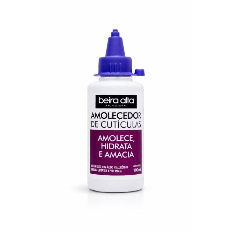 Amolecedor de Cutículas Beira Alta 100ml – Hidrata e Facilita Remoção da Cutícula