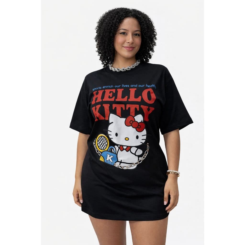 Max T-shirt Feminina Estampa Hello - Camiseta Feminina Grande