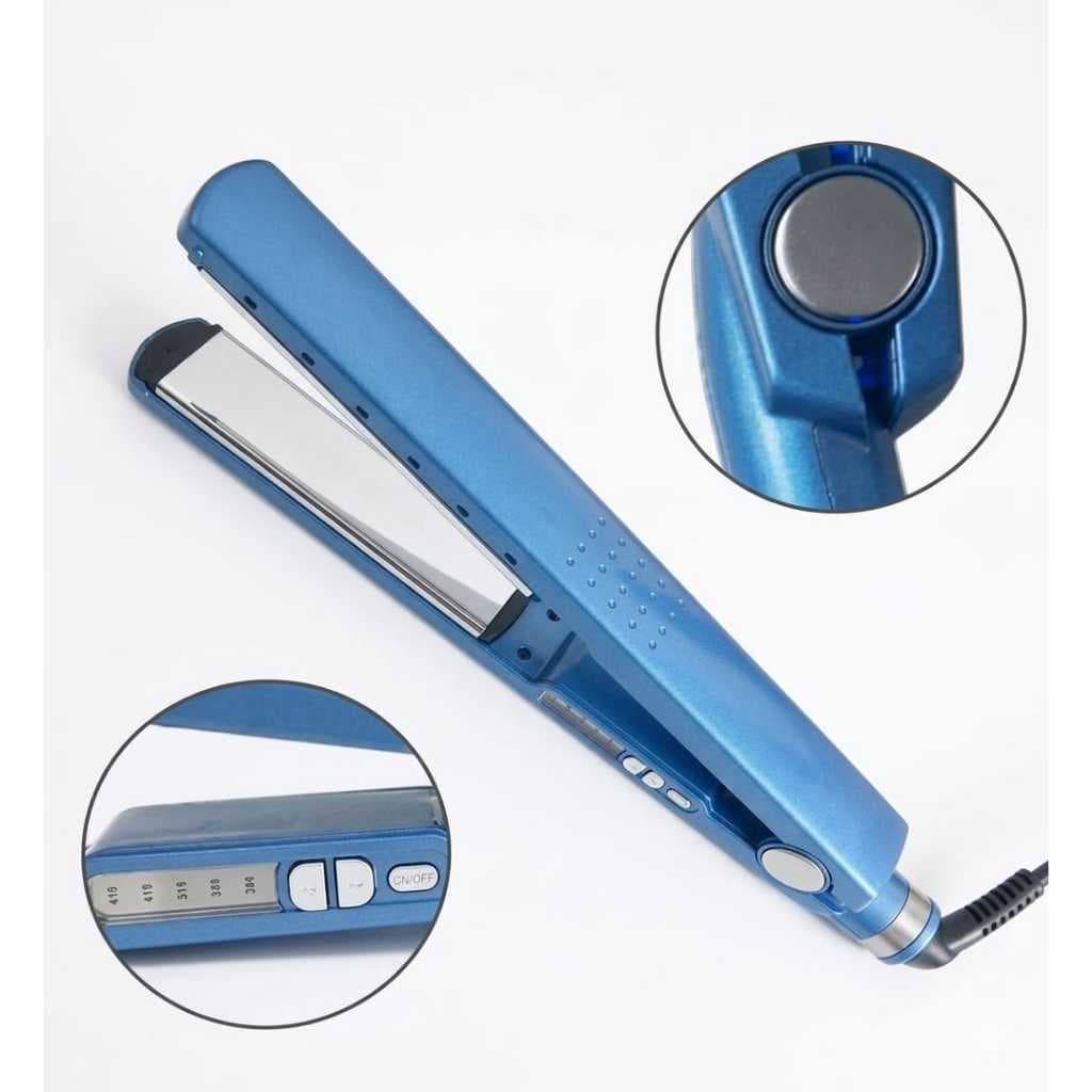 Prancha Chapinha de Cabelo Bivolt 110V/220V Nano Titanium