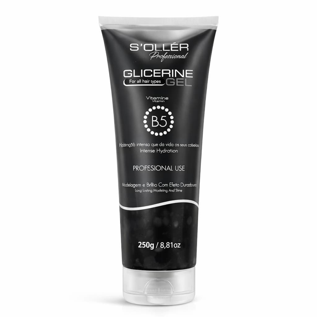 Gel Modelador Black Ultra Fixação Glicerine Australian Soller 250g