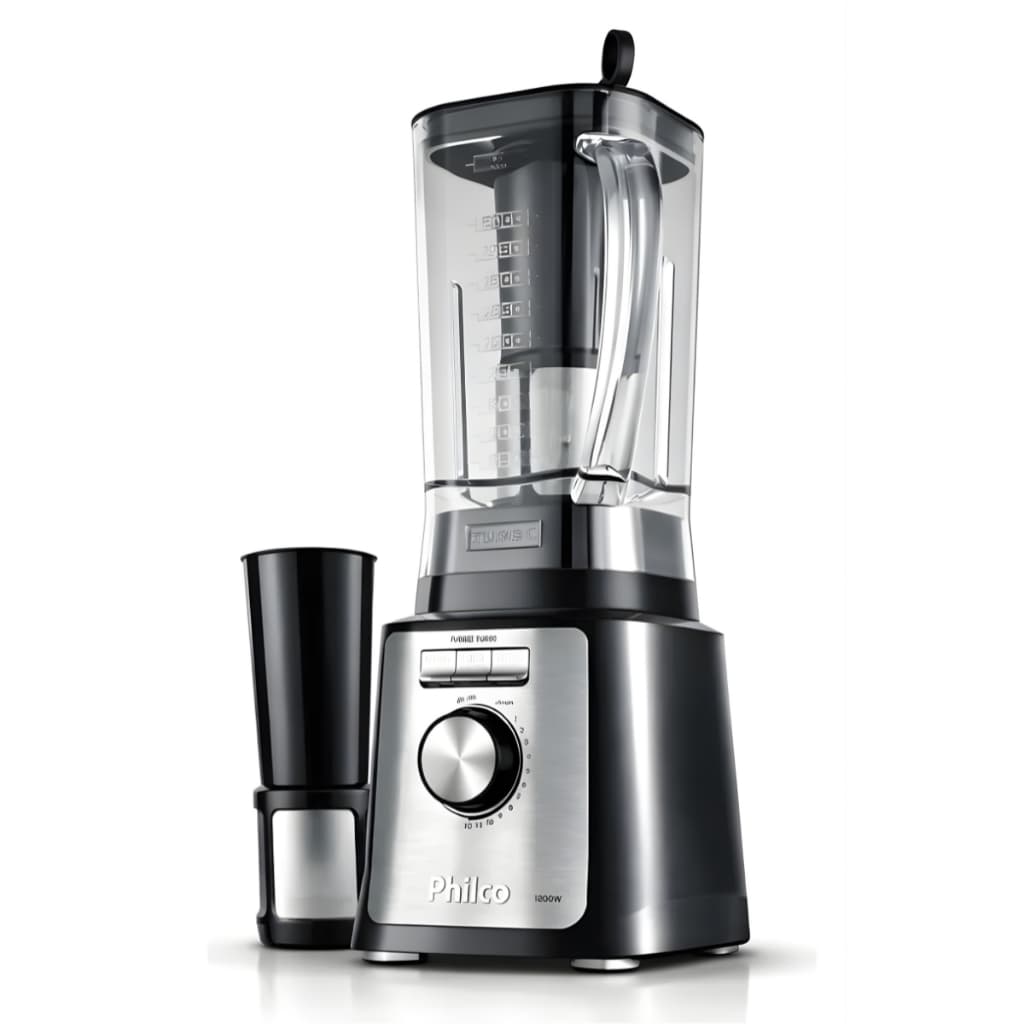 Liquidificador Philco 3 Botoes Limpa Facil Easy Smart Turbo 3L 1200W