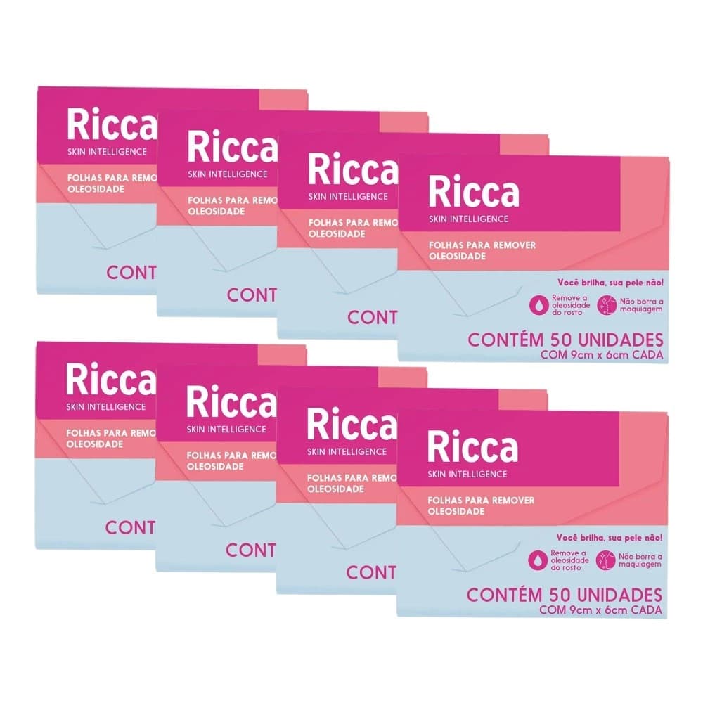 Kit Lenço Removedor Oleosidade Maquiagem até 500 folhas