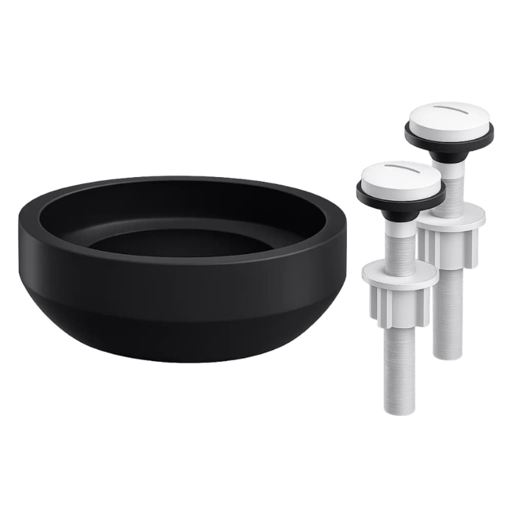 Kit Anel De Vedação e Parafusos Para Fixação Caixa Acoplada Universal - PÁDOVA