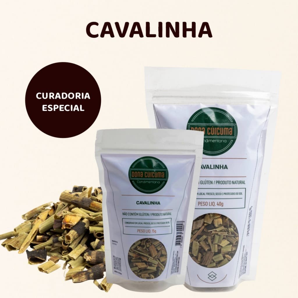 Cavalinha Porta Tempero Pote de Tempero Temperos Chás para Emagrecer Naturais e Especiarias
