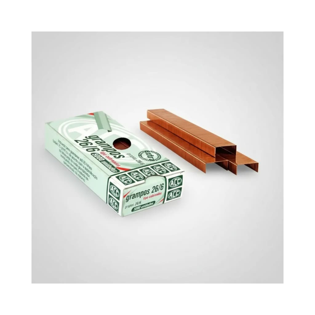 GRAMPO PARA GRAMPEADOR 26/6 ACC C/5000