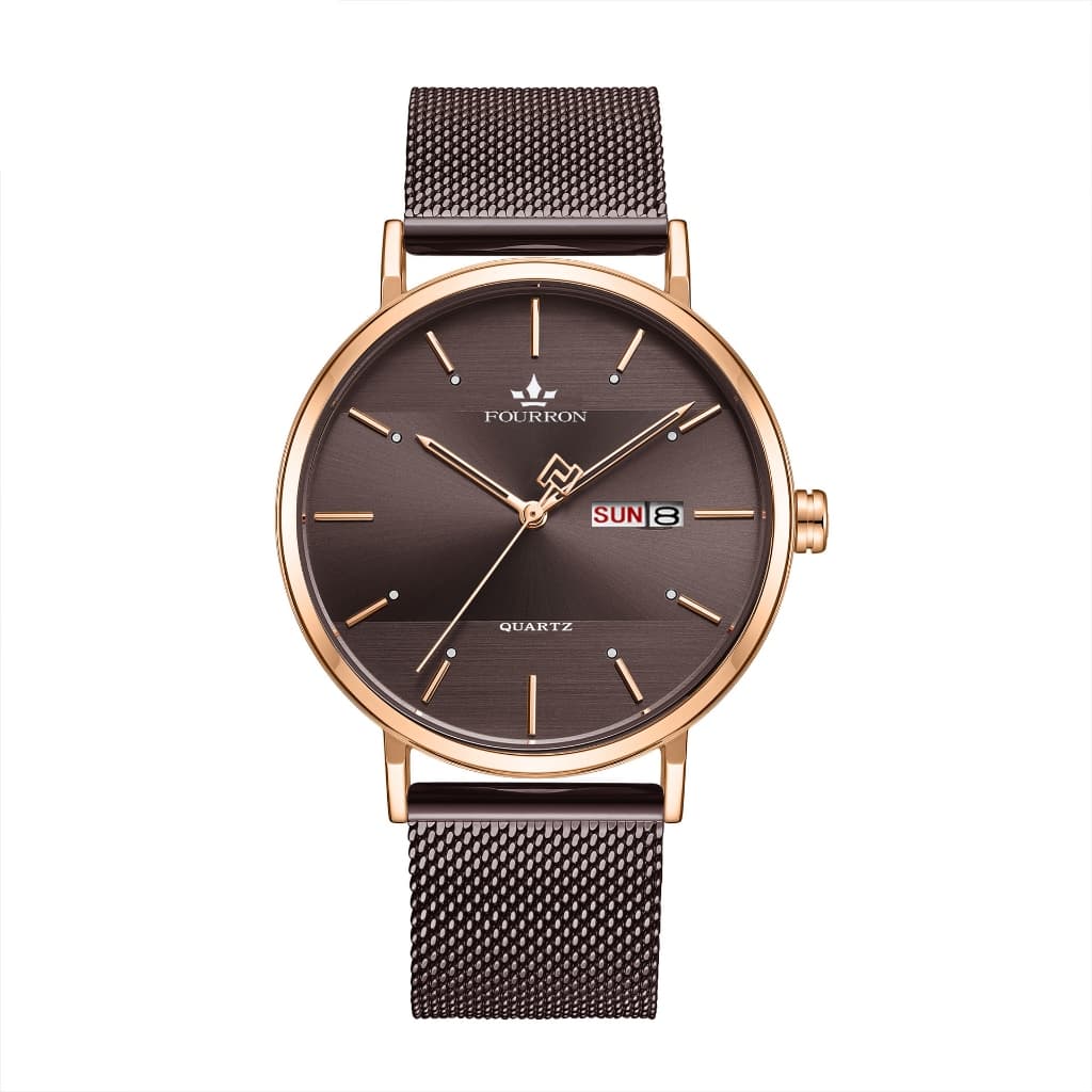 Relógio Masculino Fourron Analógico Minimalista Luxo Casual
