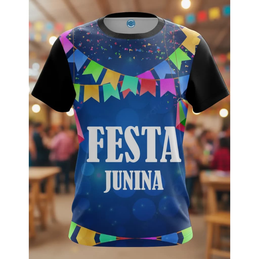 Festa Junina Camisa De Bandeira Camiseta Festa Junina Camisa Feminina Premium