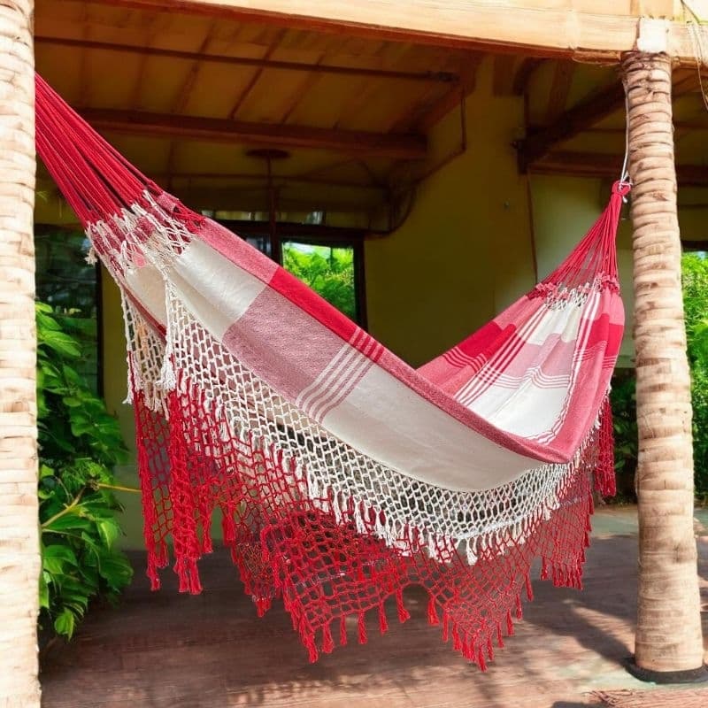 Rede De Dormir Descanso Rainha Gigante Luxo Para Casa