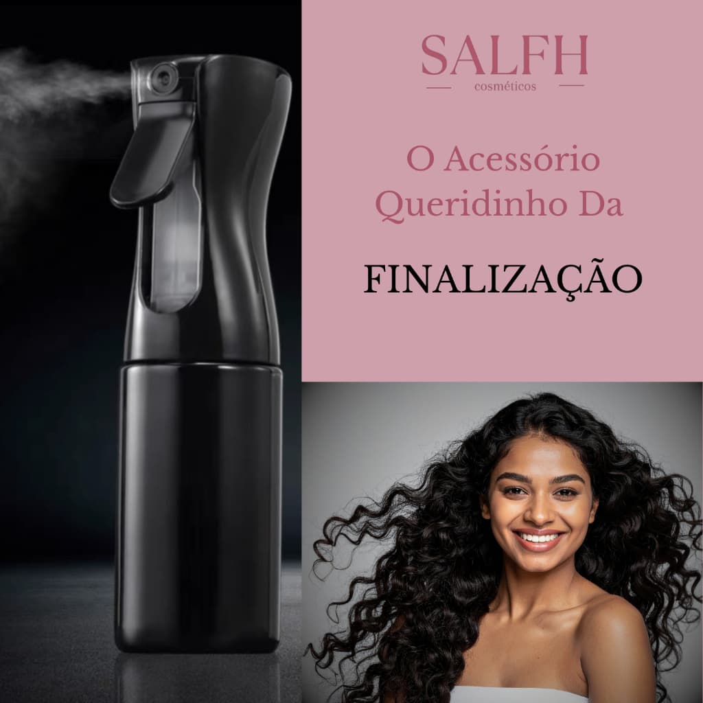 Borrifador de Cabelo Spray Névoa Pulverizador Profissional Cabeleireiro Borrifador de Jato Contínuo