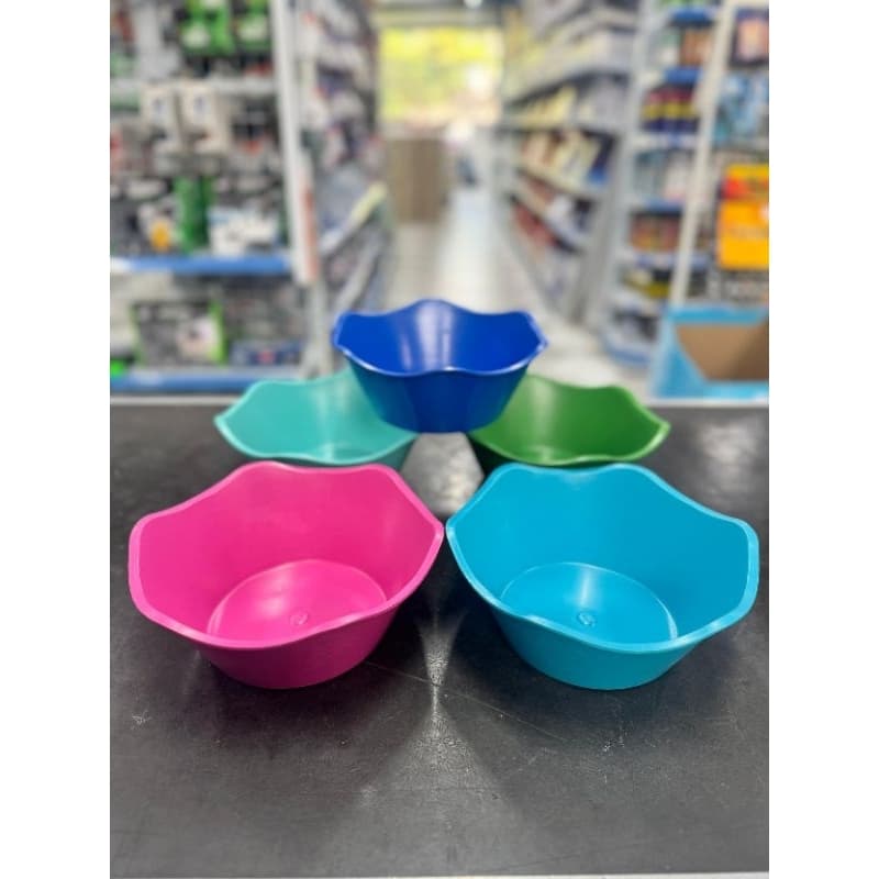 3 Saladeira Fruteira Plástica Multiuso Ondulada