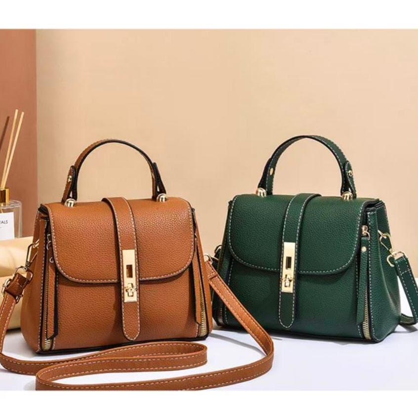 Bolsa Feminina Elegante Transversal com Alça de Mão | Pequena, Moderna e Versátil(DX2632)