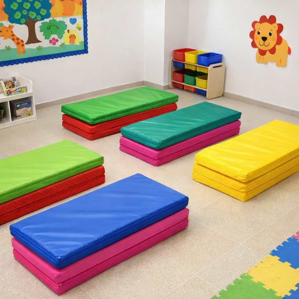 15 Capas Impermeáveis para Colchonetes Escolares Kit de Capas Impermeáveis para Escola e Creches Capa Colchão Escolar