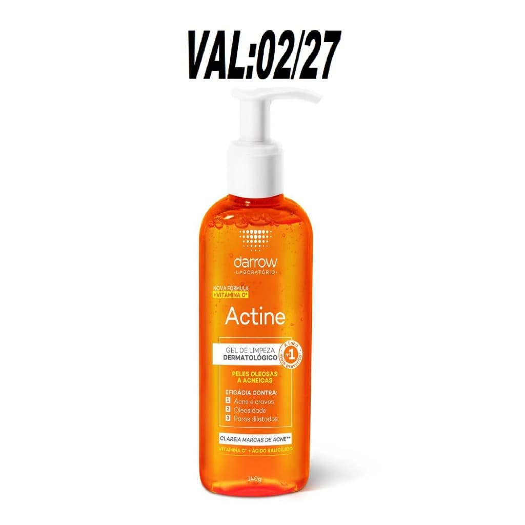 Actine Gel de Limpeza 140g(153477)