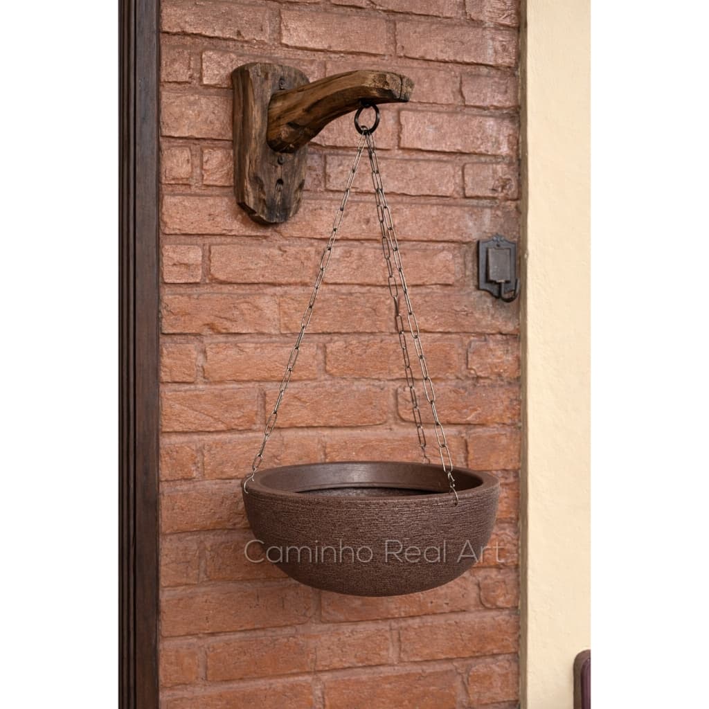 Vaso Suspenso com Corrente - Bacia de Polietileno Suspensa