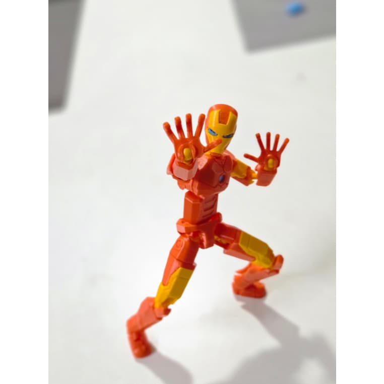 Boneco Articulado Homem de Ferro Dummy – Colecionável Inspirado Vingadores Marvel