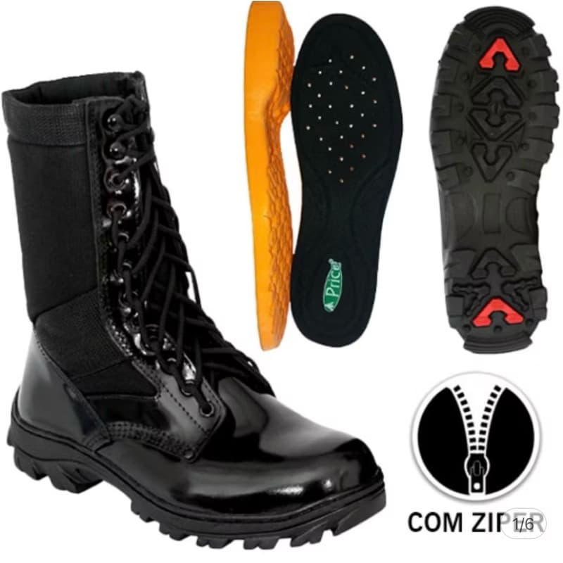 Coturno Troller Com Zíper