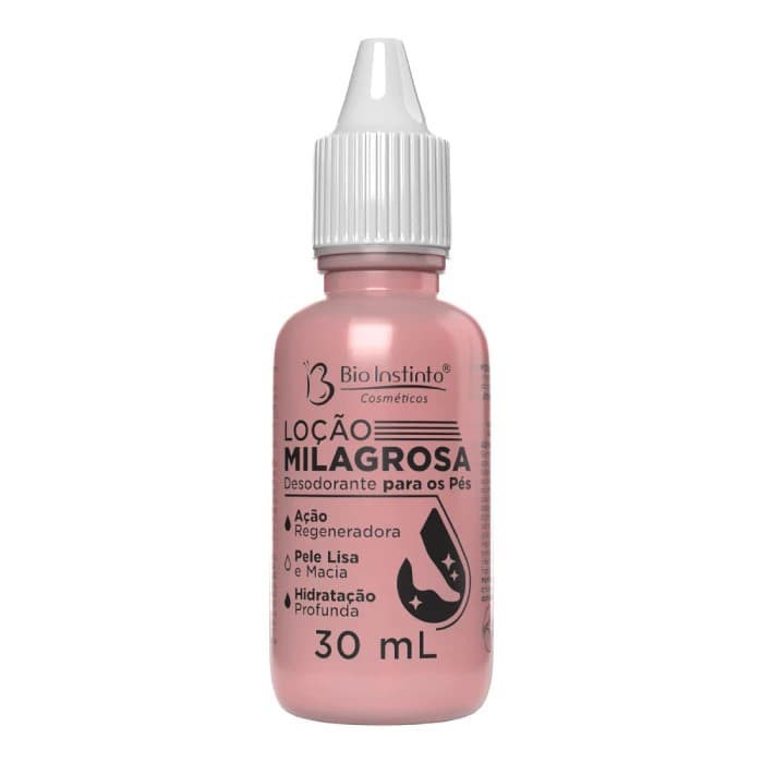 Loção Milagrosa Desodorante Para Os Pes Bio Instinto 30ml