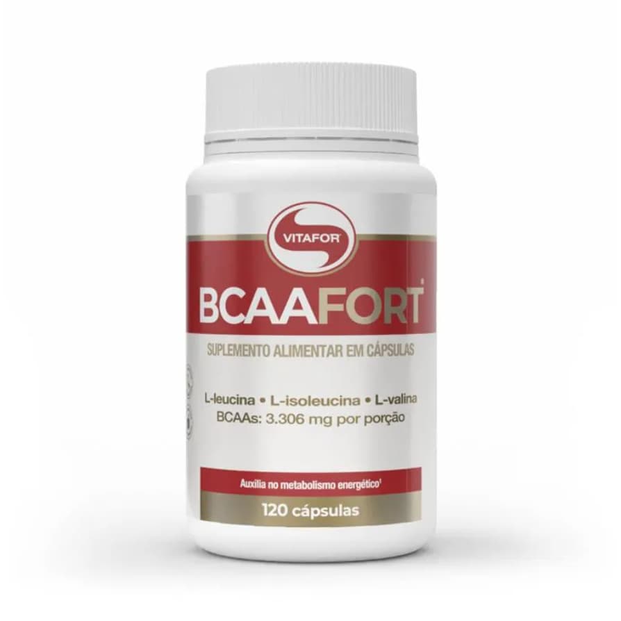 BCAA Fort 120 Cápsulas - Vitafor