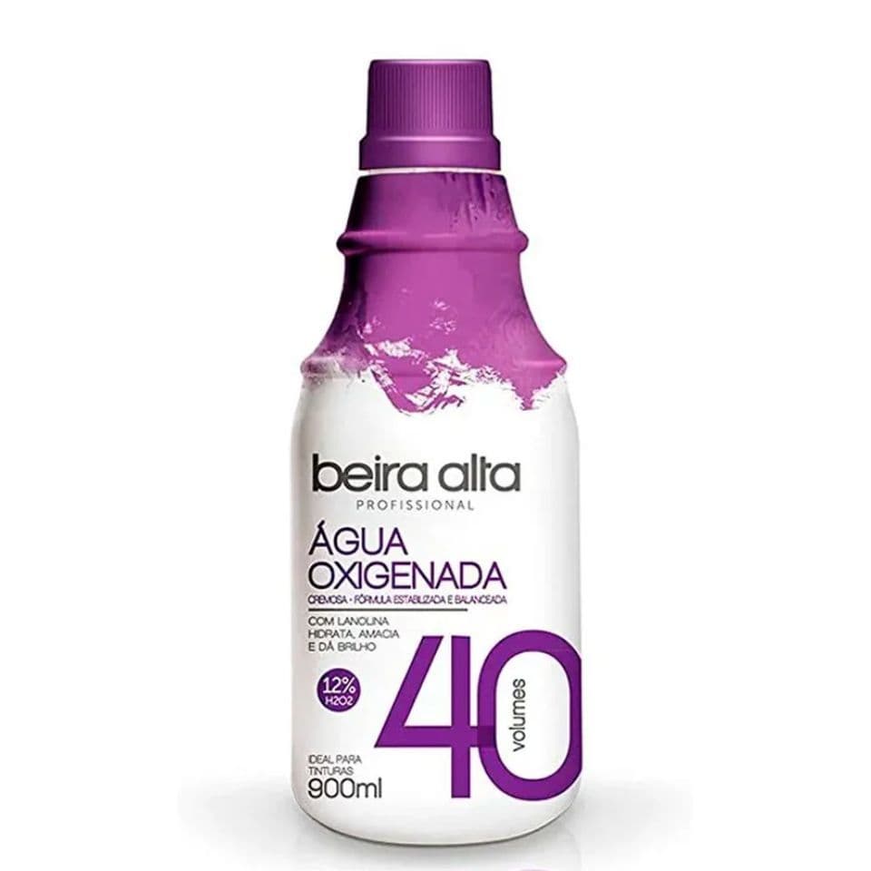 AGUA OXIGENADA CREMOSA 40 VOLUMES 900ML BEIRA ALTA