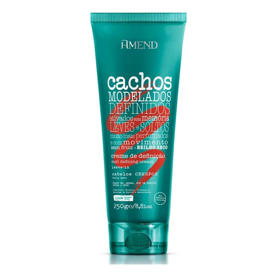 Leave In Cachos Cabelos Crespos 250g Amend.--promoção
