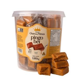 Pingo de Leite Ouro de Minas 1,05kg Doce Mineiro Original Pingo Bel Promoção