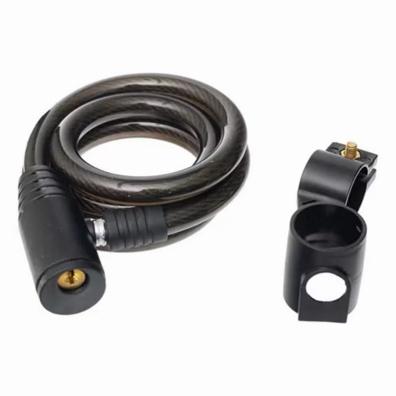 Corrente Cadeado Bicicleta 1,00m 12mm Trava Cabo de Aço de Bike Anti Roubo