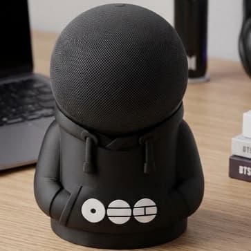 Suporte Alexa Echo Dot 5 – Impressão 3D Decorativa de Mesa | BTS Army Arirang - Personalizado ou não