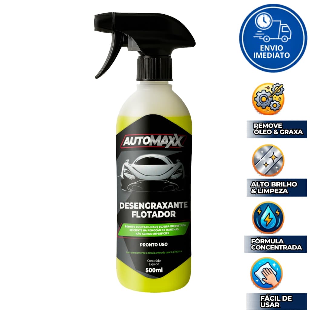 Desengraxante Automotivo Limpa Pneu Roda Motor Pesado Chassi