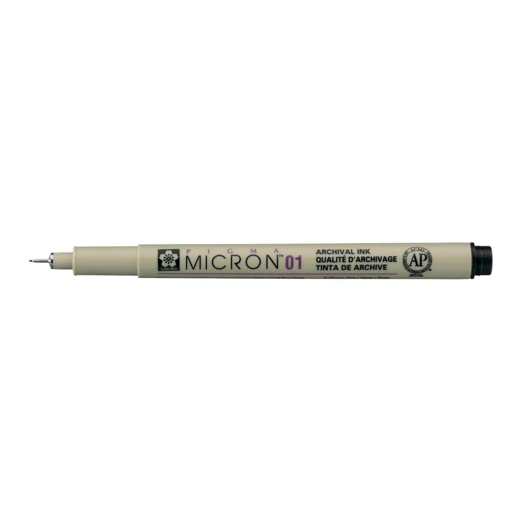 Caneta Sakura Pigma Micron 01 - Preto