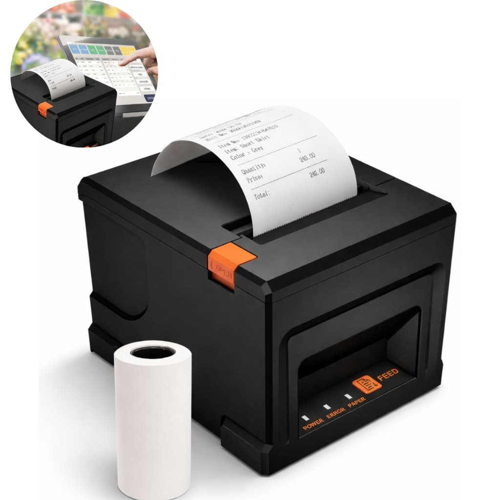 Impressora Térmica Não Fiscal 80mm USB Guilhotina Automática 220mm/s PDV Restaurante Delivery Ifood